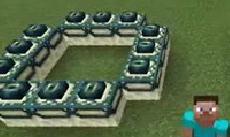 我的世界末地传送门玩法视频介绍及走位分析